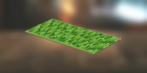 Bamboo-like Floormat