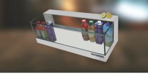 Juice Display Case