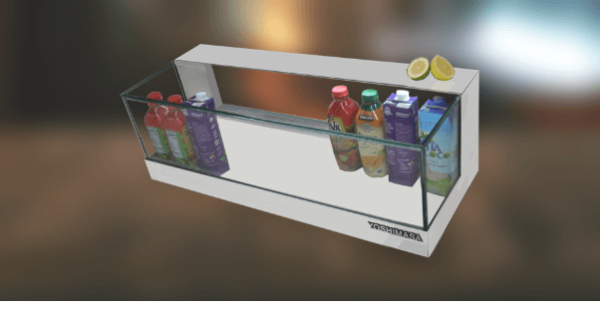Juice Display Case