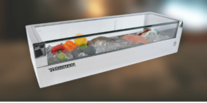 KEITA "Portable" Ice Catering Sushi Showcase